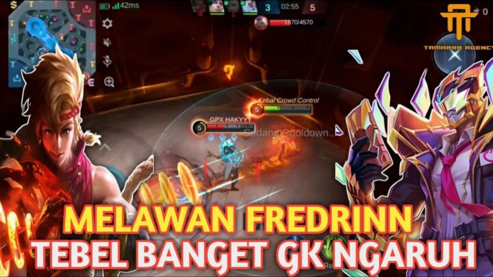 LAWAN FREDRINN TEBEL , YIN TERLALU KUAT !