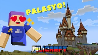 PAG BUO NG PALASYO NI SEMMY SA FILICRAFT (MINECRAFT TAGALOG)