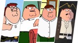 Peter Griffin Evolution in Games -  Family Guy