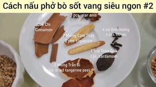 Cách nấu phở bò sốt vang siêu ngon #2