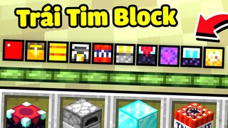 Minecraft Nhưng Bạn Sở Hữu Trái Tim Block
