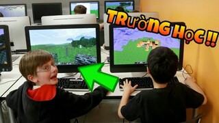 Chuyện Gì Sẽ Xảy Ra Khi Minecraft Là Một Môn Học Mới Ở Trường !!!!