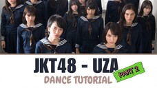 JKT48 - UZA || Dance Tutorial PART 2 || Airtime