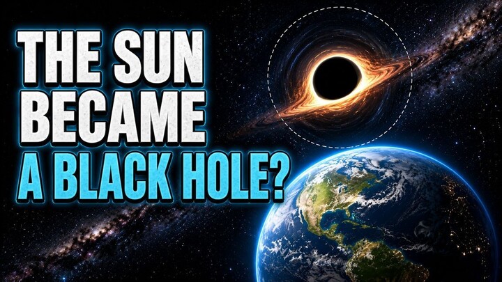 What If the Sun Became a Black Hole?