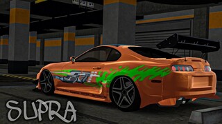 PAUL WALKER TOYOTA SUPRA CINEMATIC | Car Parking Multiplayer New Update 4.7.8