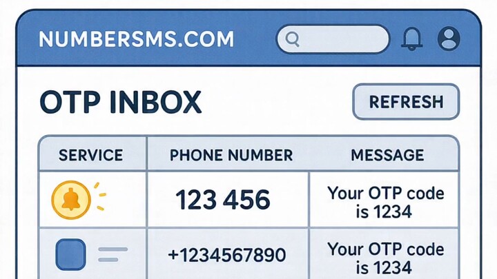 Want to verify an account without using your real number? numbersms.com