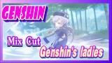 [Genshin  Mix Cut]  Genshin's ladies