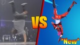 ALL *New* Fortnite Dances and Emotes vs Real Life (No Sweat, Reckless, Sizzlin´)