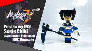 Preview my LEGO Honkai Impact 3rd Seele (Swallowtail Phantasm) Chibi | Somchai Ud
