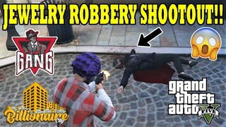 JEWELRY ROBBERY SHOOTOUT WITH SINEGANG! l BILLIONAIRE CITY
