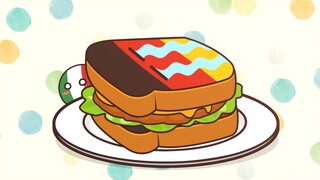 【Poland Ball】I made Germany into a sandwich