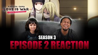 Kaguya Preemptively Strikes | Kaguya-sama Love is War S3 Ep 2 Reaction