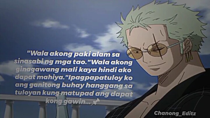 Once said : zoro