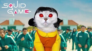 Squid Game Netflix Dogs And Cats - Green Light Red Light