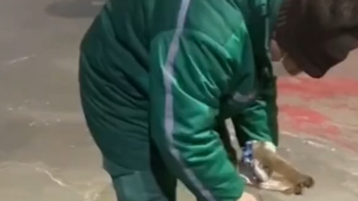 The man thought the gas station had underfilled the tank, so he ended up filling up a liter of gas w