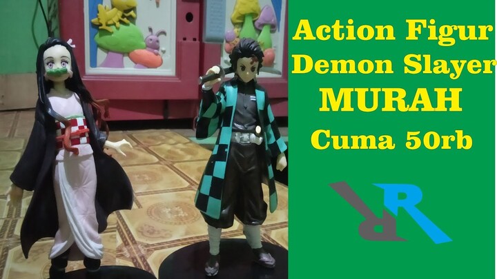 Review Action Figur Kimetsu no Yaiba/ Demon slayer Murah Meriah