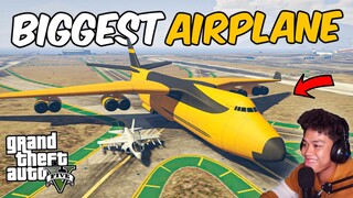 FLYING THE WORLDS BIGGEST AIRPLANE sa GTA 5!! | VonOrdonaYT