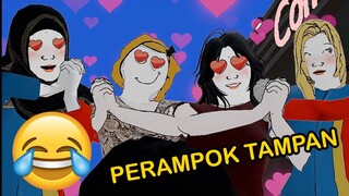 Perampok ini tidak di Hukum karna Berwajah Tampan #KompetisiKreasiUnggahan4 #bestofbest