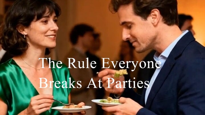 The Old Eating Rule Almost Everyone Breaks At Parties