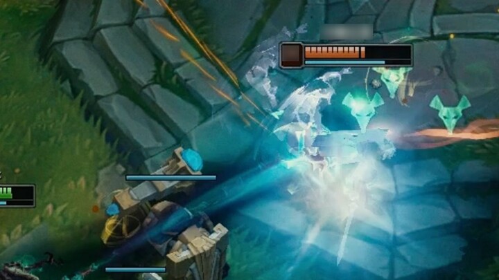 Dengan Thresh ini, pangkalan di sisi berlawanan bergetar, bukan?