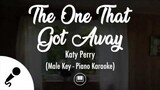 The One That Got Away - Katy Perry (Male Key - Piano Karaoke)