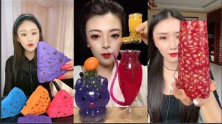 얼음ASMR 바질씨드 얼음먹방 리얼사운드 AMAZING CRUNCHY BASIL SEEDS ICE EATING SOUNDS ASMR#200