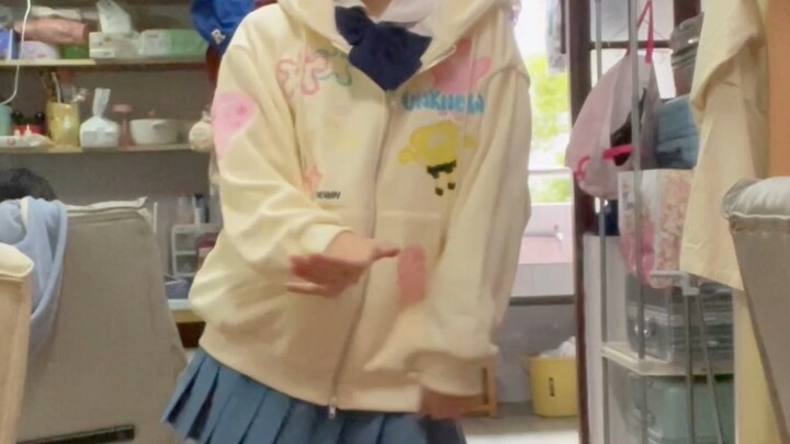 I just shook it casually... and we posted it together!