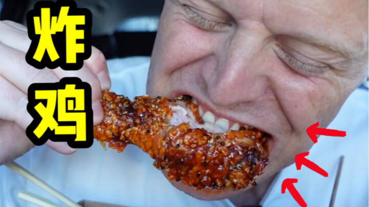 Double cheese turkey noodles paired with fried chicken covered in sauce, are all the fan kids good a