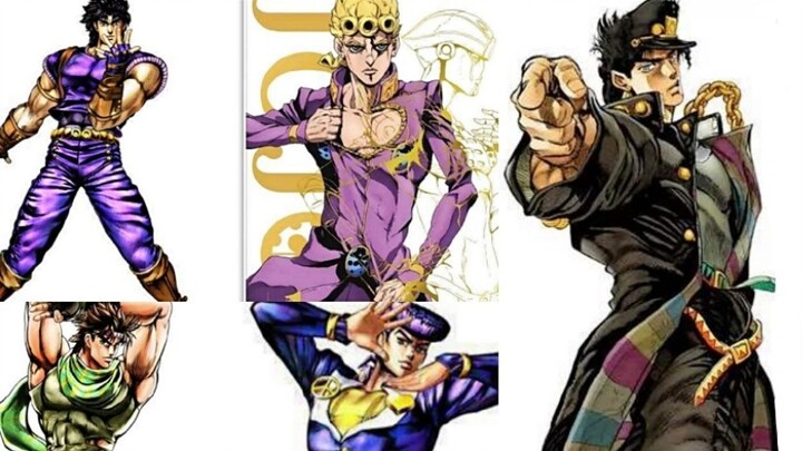 The execution songs of all the previous JOJOs were played together, and the scene was chaotic for a 