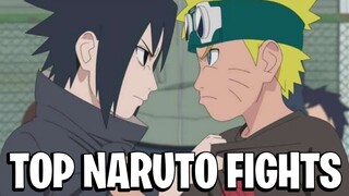 Top 10 Naruto Fight Scenes