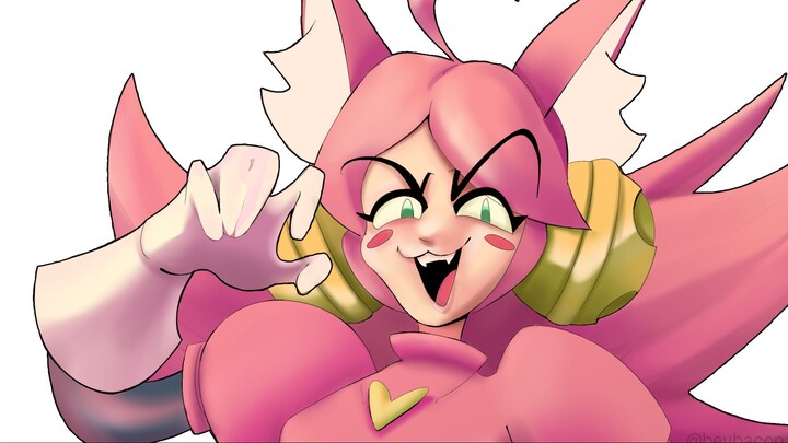 PINK! deltarune illustration