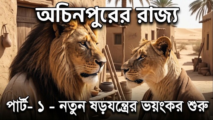 🦁 অচিনপুরের রাজ্য  পার্ট- ১ - নতুন ষড়যন্ত্রের ভয়ংকর শুরু!