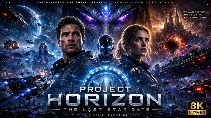 HORIZON: THE LAST STAR GATE | Epic Sci-Fi Space Movie 2026 | AI Cinematic 4K | MINI Movies
