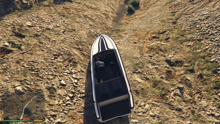 Just touch the propeller to the water and it’ll start, right?