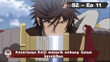 Sengoku Basara S2 - Keseriusan Keiji menarik pedang dalam kesedihan -11- Sub indo