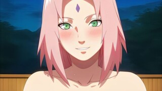 SCENE NARUTO MANDI BARENG SAKURA