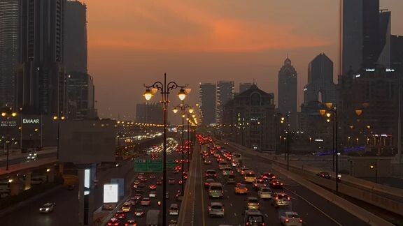 Sunset+City