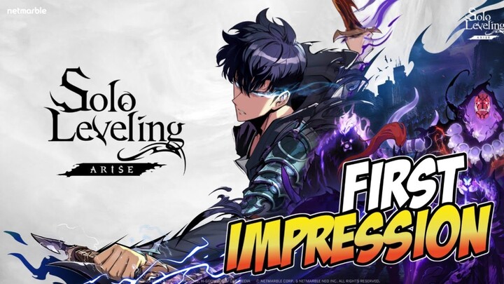 FIRST IMPRESSION SOLO LEVELING : ARISE (PC) GAMEPLAY & GRAPHIC MEMUASKAN !