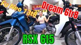 Chị đẹp lên Dream 6t8 Fu Neo 13t9 No5 6t7 RSX 6t5 Ex135 11t5 ở xe máy Nam An Sài Gòn