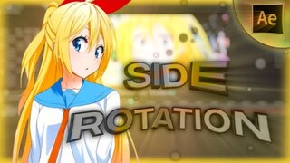 Smooth Side Rotations - After Effects AMV Tutorial