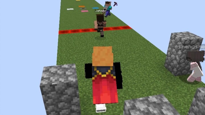 Minecraft Shooting Challenge