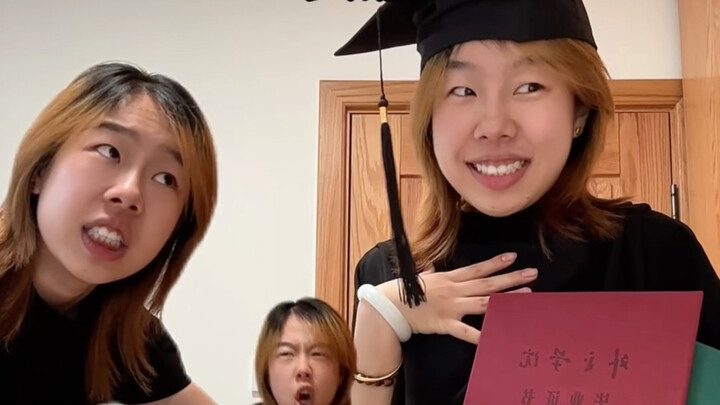 When different people graduate… that’s how it is…