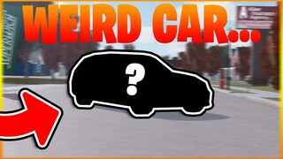 THIS Is The WEIRDEST CAR In GREENVILLE... || Roblox Greenville