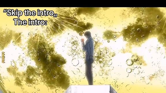 "skip the intro the intro: I love the intro 😉#deahtnote#intro#anime