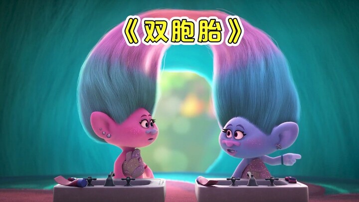 Si kembar sejak kecil rambutnya selalu menyatu, sehingga selalu terjadi pertengkaran karenanya, film