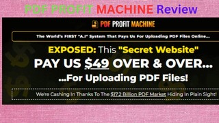PDF Profit Machine Review Demo
