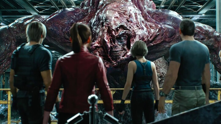 In the CG movie version of Resident Evil, the five protagonists gather together to defeat everything