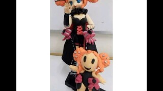 Mobile Legends Angela scream doll skin Handmadw figure, Open for commission.dm me.