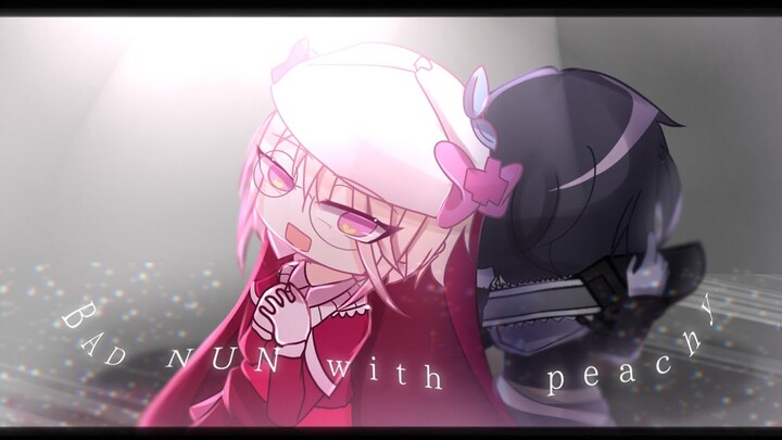 • BAD NUN • FNF but gacha || fake collab with • peachy •
