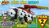 Phần 2 : Hoàn thiện Sư Tử Tốc Độ Beast Liger cực ngầu trong mini world